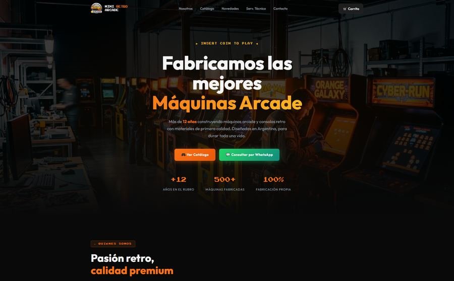 Mini Retro Arcade